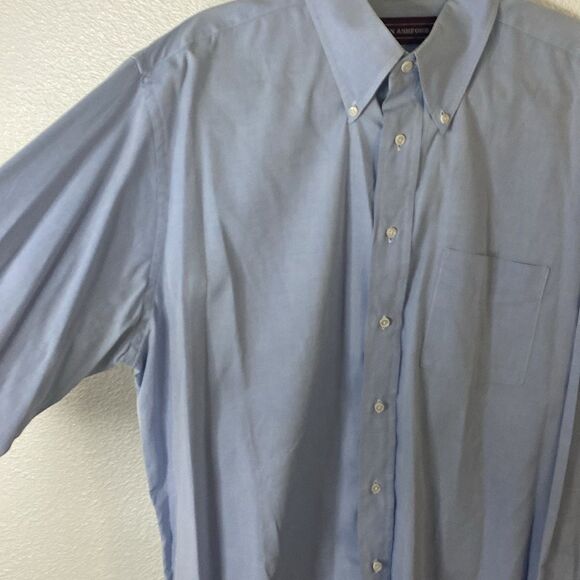 John Ashford- Light blue button up dress shirt- Size 17.5 34 - Picture 3 of 6